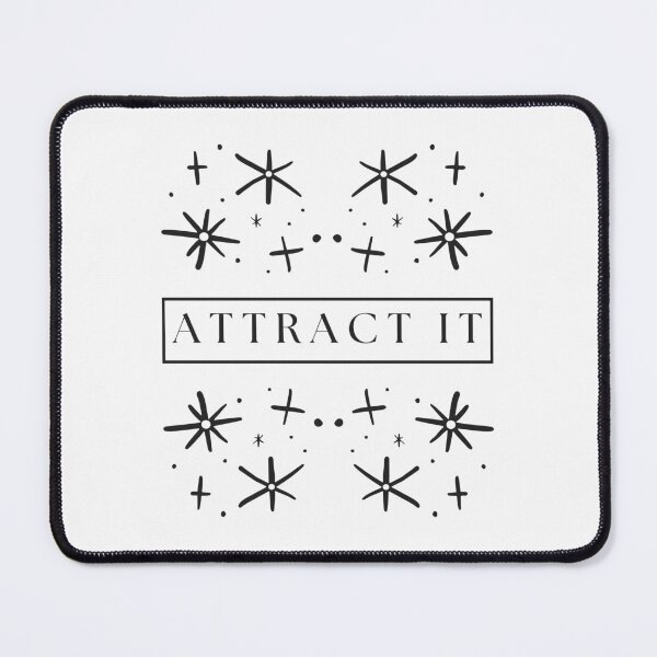 Item preview, Attract It into your 3D reality. (black text version) designed and sold by fetch-it-studio.