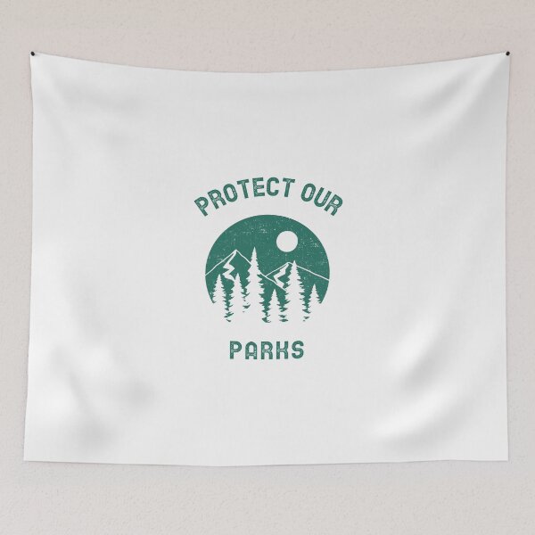 Item preview, Protect Our Parks  designed and sold by Purple Fabric.