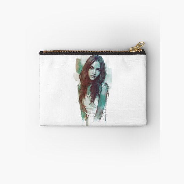Item preview, Beautiful Black Haired Girl designed and sold by ArtCraftLab.