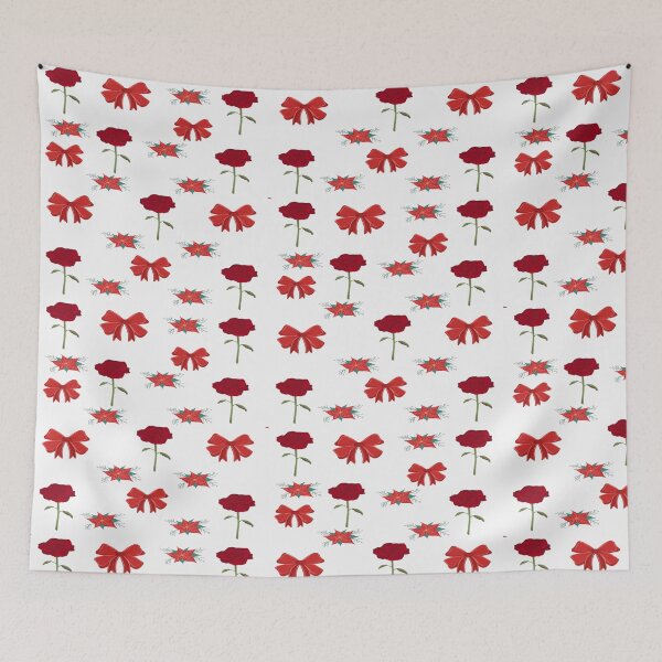 Item preview, The great wave of red flowers designed and sold by Walidftyl.
