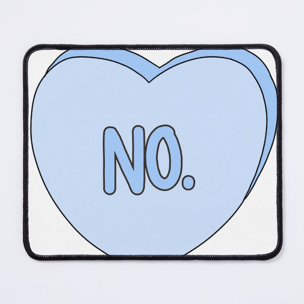 Item preview, No. (conversation heart) designed and sold by catabethh.