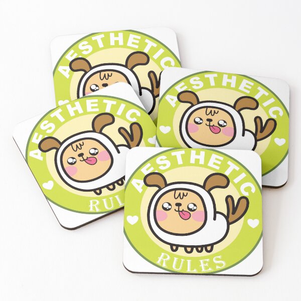 Item preview, Kawaii dog dressed up with tongue out designed and sold by GCPshop.
