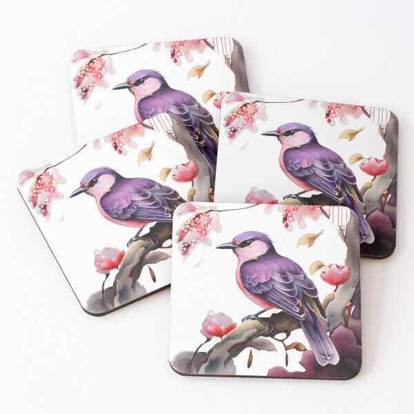 Item preview, purple bird designed and sold by LauraGCastro.
