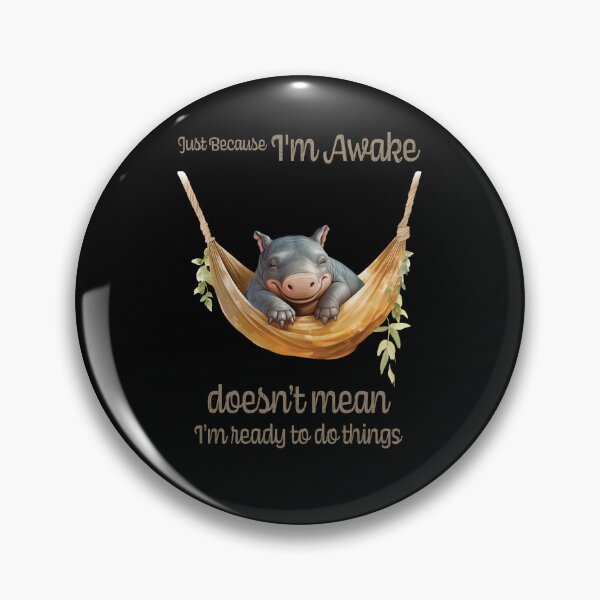 Item preview, Just Because I'm Awake Funny Animals  designed and sold by PavoPlumaA.