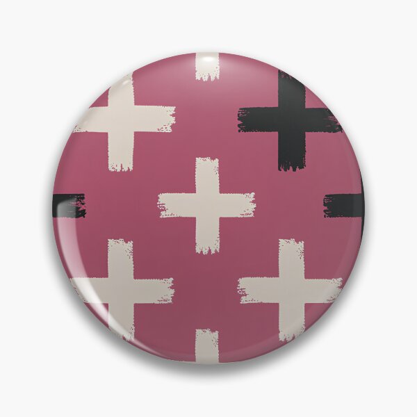 Item preview, Crosses pattern on burgundy background designed and sold by randrdesign.