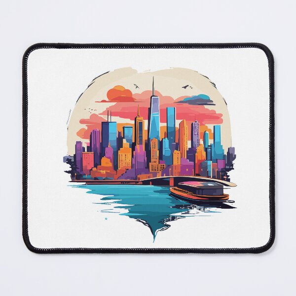Item preview, CityScape Fusion  A Tapestry of Urban Dreams designed and sold by hmadan.