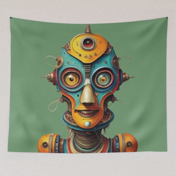 Item preview, Colourful Robot designed and sold by BeagleDesigns.