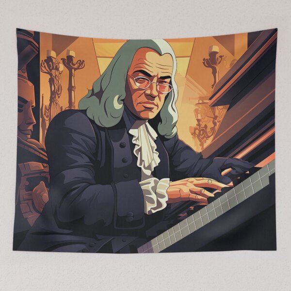 Item preview, Johann Sebastian Bach | Hip Hop style designed and sold by ComicsFactory.