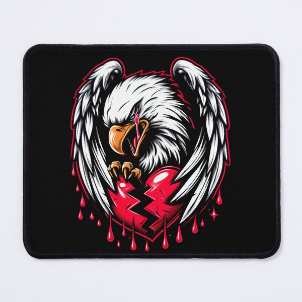 Item preview, LOVE HURTS - BROKEN HEARTED EAGLE 1 designed and sold by justyna-s28.