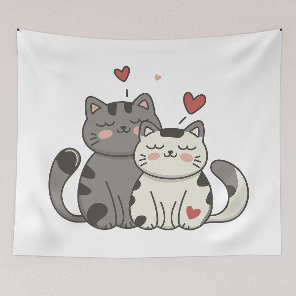 Item preview, two love cats   designed and sold by jkrphoto.