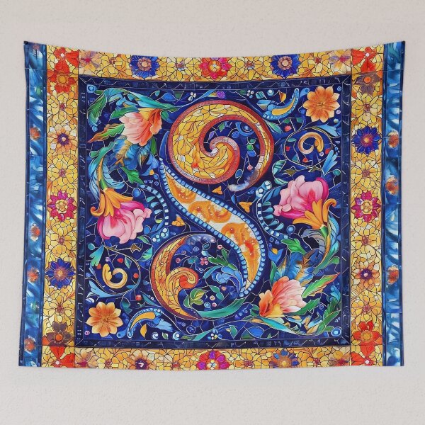 Item preview, Paisley Garden Mosaic designed and sold by stevepmp.