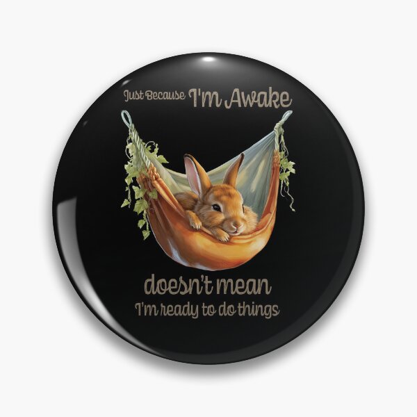 Item preview, Just Because I'm Awake Funny Animals  designed and sold by PavoPlumaA.
