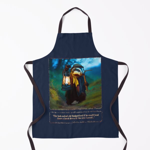 Item preview, (With text) 'The lads asked old Badgerford if he could lend them a hand down at the new tunnel...' designed and sold by ArtSea-Bubble.