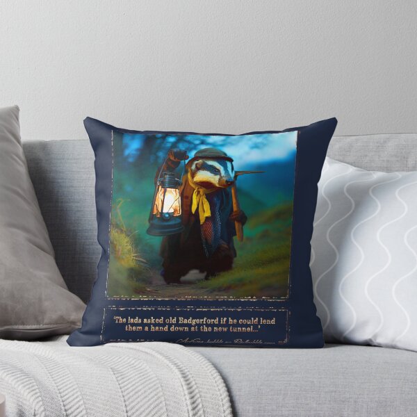 Item preview, (With text) 'The lads asked old Badgerford if he could lend them a hand down at the new tunnel...' designed and sold by ArtSea-Bubble.