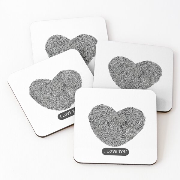Item preview, Heart made of fingerprints designed and sold by Mikołaj Jarosiński.