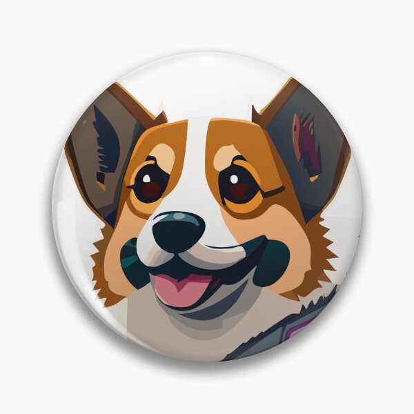 Item preview, Cyberpunk Corgi designed and sold by Corgi-at-night.