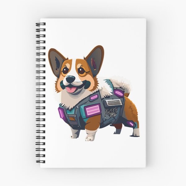 Item preview, Cyberpunk Corgi designed and sold by Corgi-at-night.
