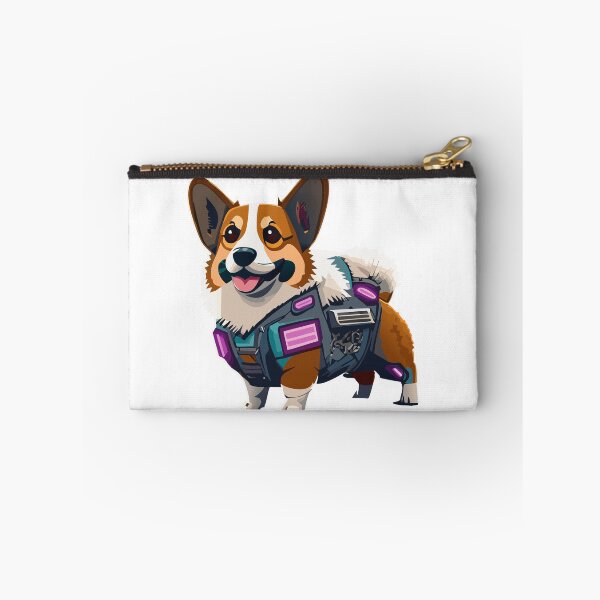 Item preview, Cyberpunk Corgi designed and sold by Corgi-at-night.