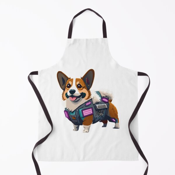 Item preview, Cyberpunk Corgi designed and sold by Corgi-at-night.