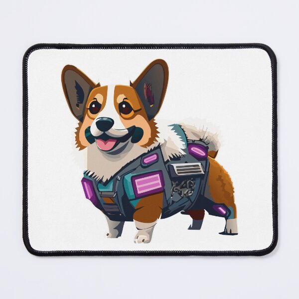 Item preview, Cyberpunk Corgi designed and sold by Corgi-at-night.