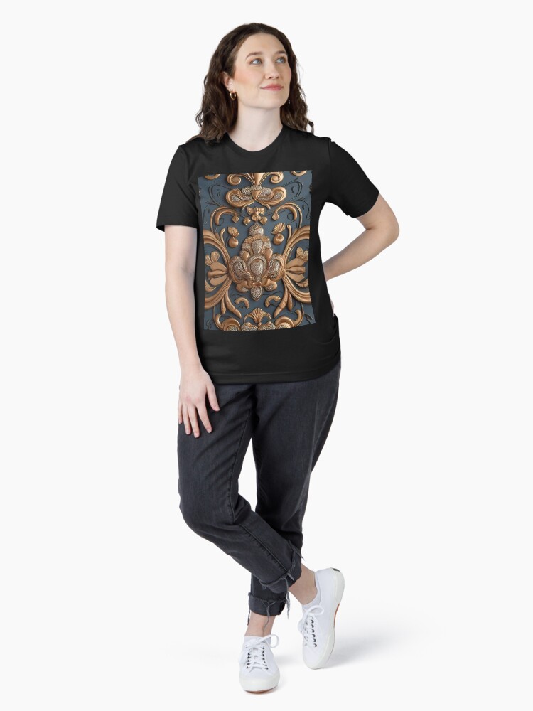Imagen 4 de 7, Camiseta esencial con la obra estudio privado dos, diseñada y vendida por FINCAN1.