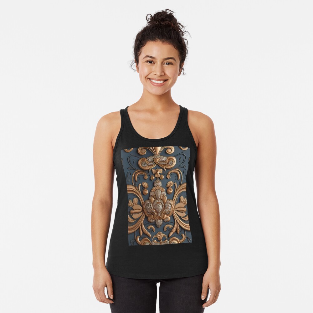 Vista previa del artículo con la obra «Camiseta con espalda nadadora», diseñado y vendido por FINCAN1.