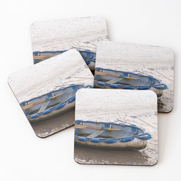 Item preview, Row boat beached at low tide designed and sold by yackers1.