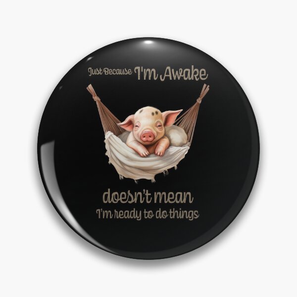 Item preview, Just Because I'm Awake Funny Animals  designed and sold by PavoPlumaA.