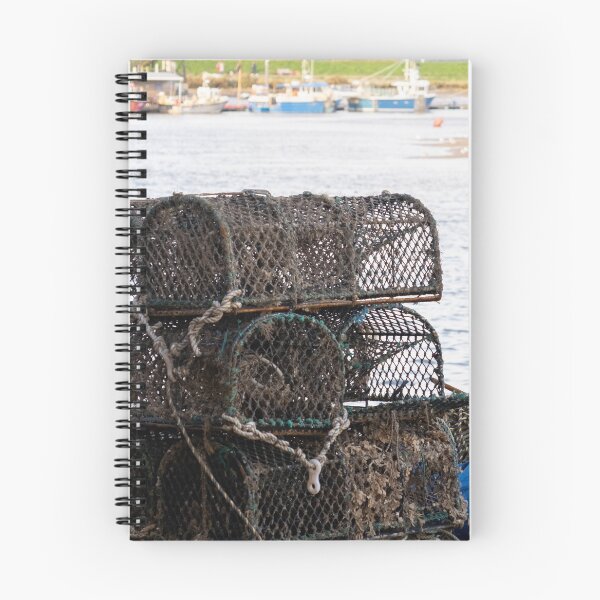 Item preview, Fish traps on the quayside in Wells-next-the-sea designed and sold by yackers1.