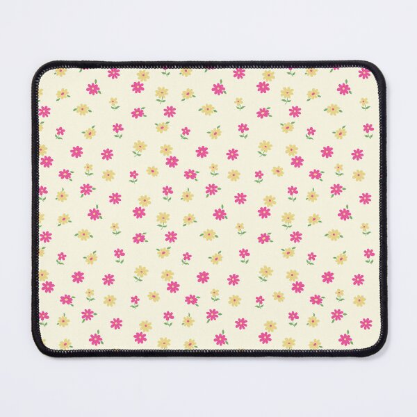 Item preview, MINI SMALL TROPICAL Y2K PINK YELLOW CREAM FLOWERS designed and sold by blomastudios.