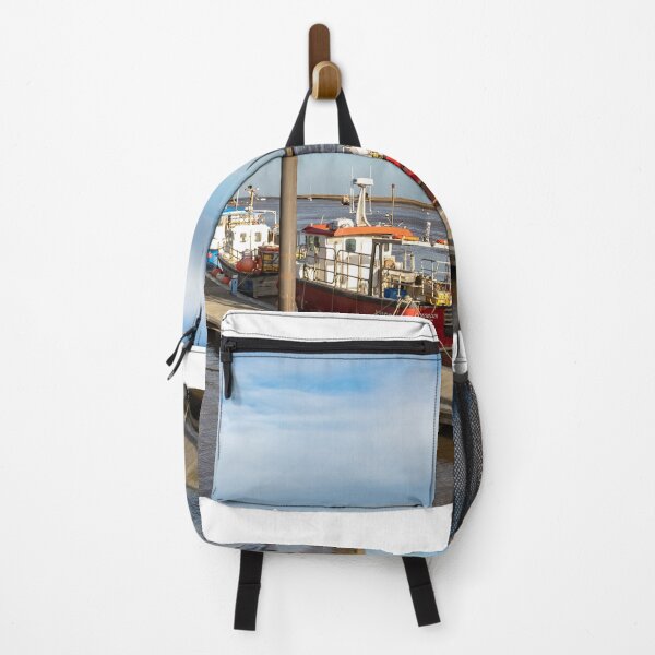 Item preview, Fishing boats in the harbour designed and sold by yackers1.
