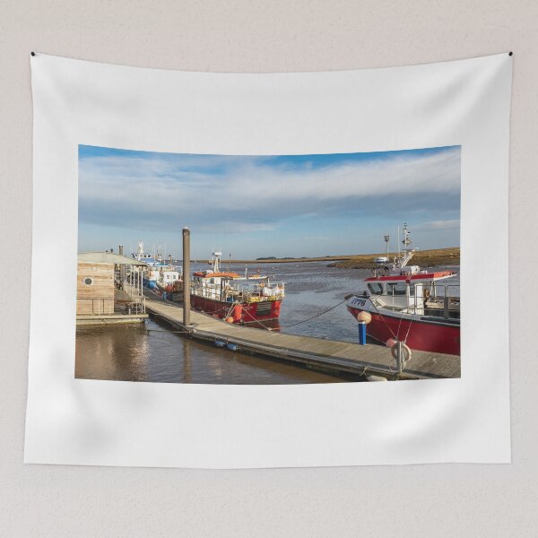 Item preview, Fishing boats in  the harbour designed and sold by yackers1.