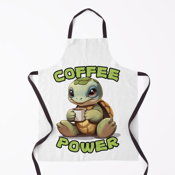 Item preview, Coffee Power - Cute Funny Kawaii Coffee turtle designed and sold by JayCally.