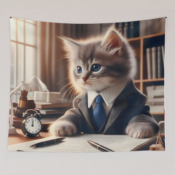 Item preview, Attorney Kitten designed and sold by All-Kittens.