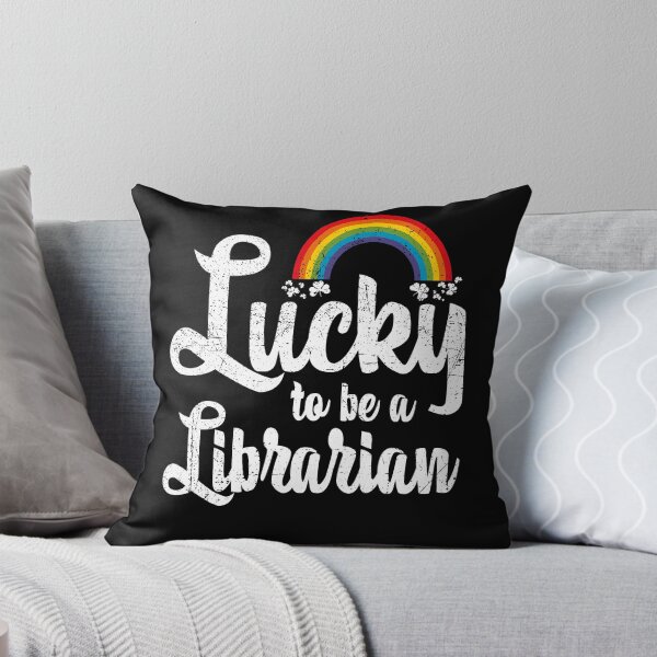 Item preview, Lucky To Be A Librarian School Irish Rainbow St Patricks Day designed and sold by MobyStickers.