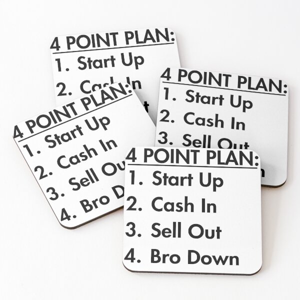 Item preview, Start Up Cash In Sell Out Bro Down designed and sold by rustyyyyyy.