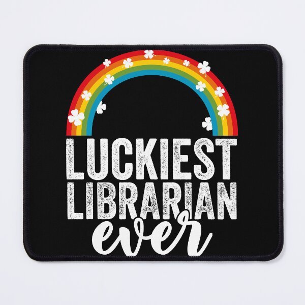 Item preview, Luckiest Librarian Ever School Lucky Rainbow St Patricks Day designed and sold by MobyStickers.