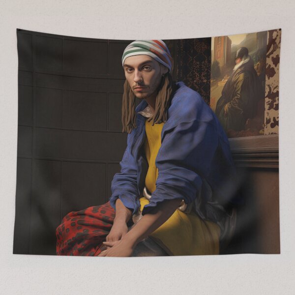 Item preview, Johannes Vermeer | Hip Hop style designed and sold by ComicsFactory.
