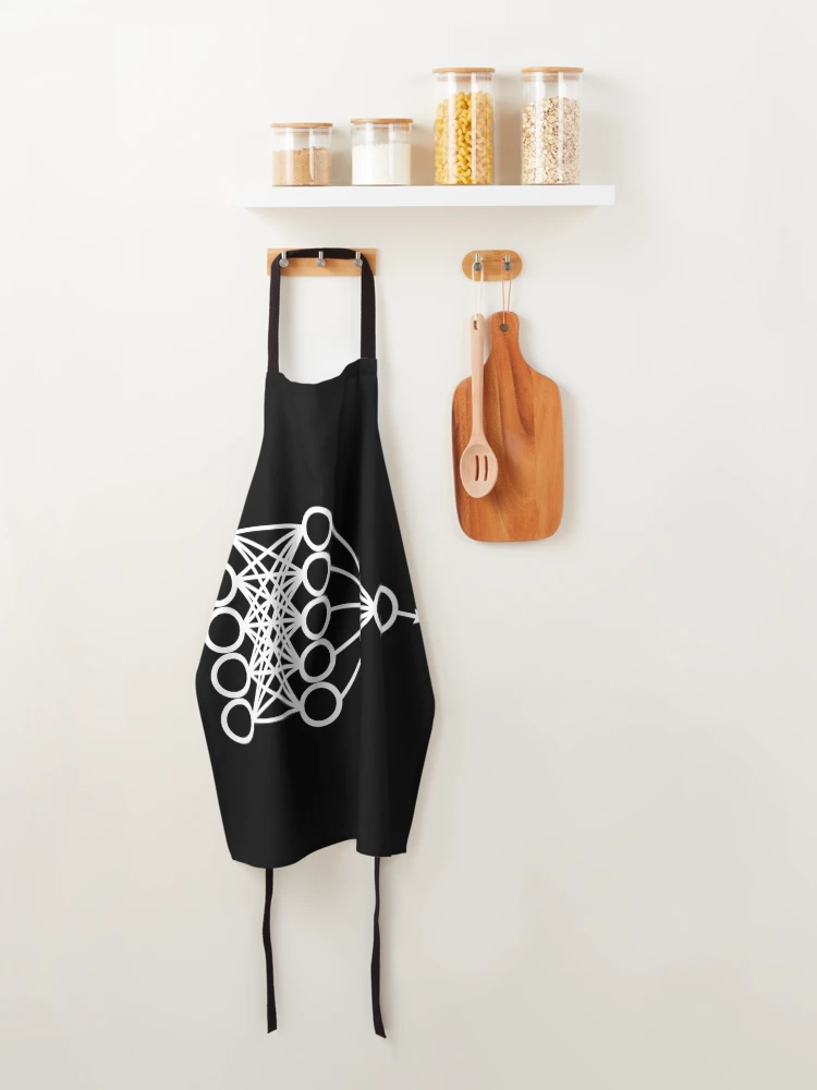 Thumbnail 4 of 6, Apron, Neural Network - Machine Learning designed and sold by ScienceCorner.