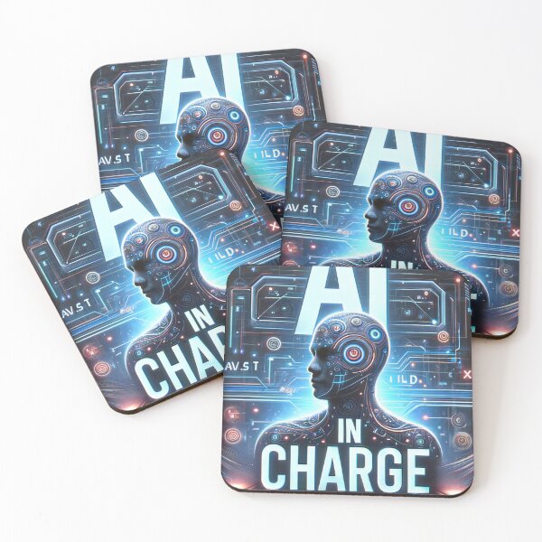 Item preview, Futuristic Vision: The Dawning of AI Dominion designed and sold by ArtComixHaven.