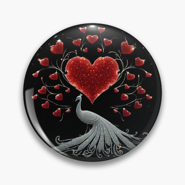 Item preview, Heartfelt Plumage: A Valentine's Embrace designed and sold by AI-Only Creations.