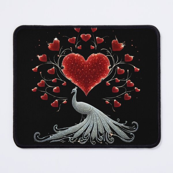 Item preview, Heartfelt Plumage: A Valentine's Embrace designed and sold by AI-Only Creations.