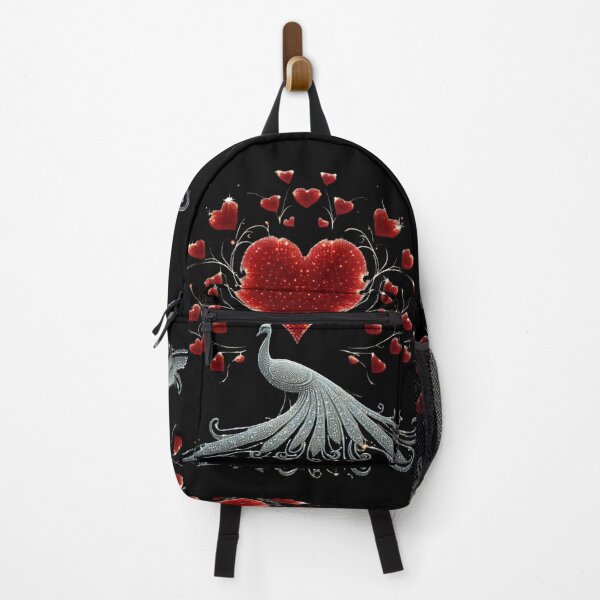 Item preview, Heartfelt Plumage: A Valentine's Embrace designed and sold by AI-Only Creations.