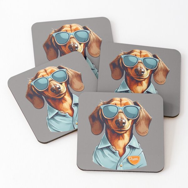 Item preview, Dachshund In Sunglasses designed and sold by BeagleDesigns.