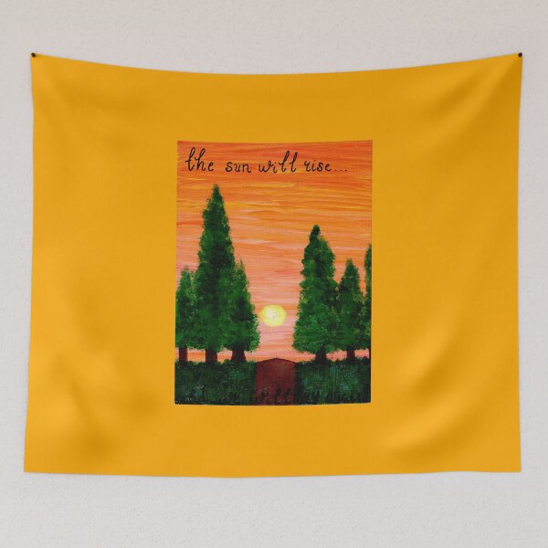 Item preview, El sol saldrá - pintura designed and sold by Craftonmegan.