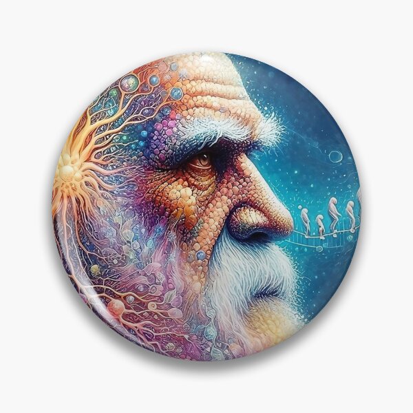 Item preview, Charles Darwin Tree of life AI art designed and sold by AI-ArtOfScience.