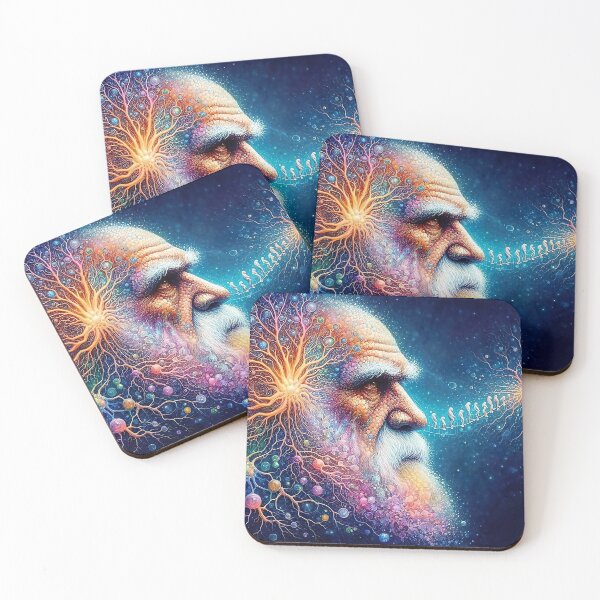 Item preview, Charles Darwin Tree of life AI art designed and sold by AI-ArtOfScience.