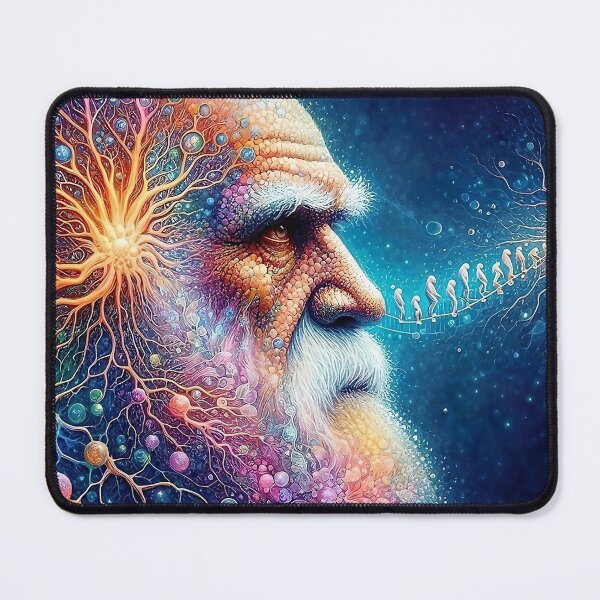 Item preview, Charles Darwin Tree of life AI art designed and sold by AI-ArtOfScience.