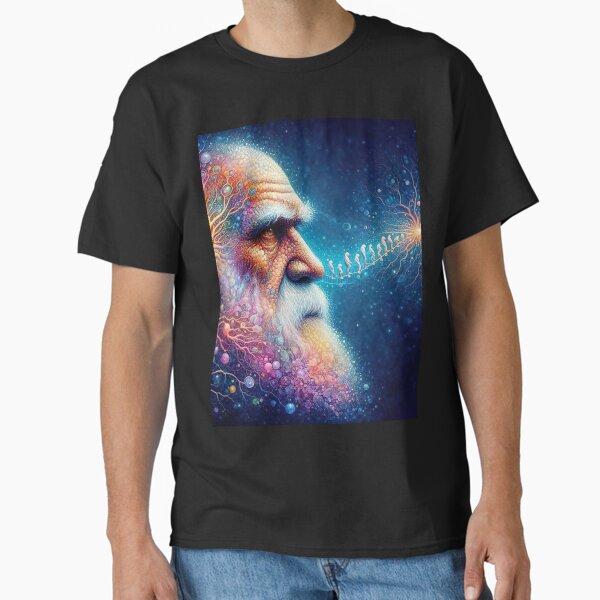 Item preview, Charles Darwin Tree of life AI art designed and sold by AI-ArtOfScience.