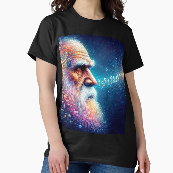 Item preview, Charles Darwin Tree of life AI art designed and sold by AI-ArtOfScience.